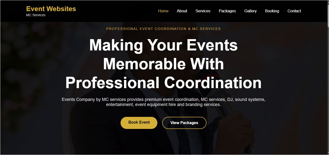 Events websites